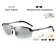 Load image into Gallery viewer, Intelligent Polarized Photochromic Sunglasses Day Night Vision Goggles Driver Eyeglasses Men Women Yellow Lens Driving Glasses