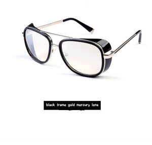 Iron Man 3 Matsuda TONY stark Sunglasses Men Rossi Coating retro Vintage Der Sun glasses Oculos Masculino Gafas designe pink