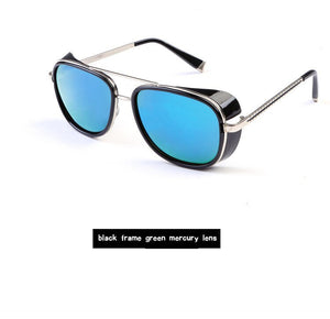 Iron Man 3 Matsuda TONY stark Sunglasses Men Rossi Coating retro Vintage Der Sun glasses Oculos Masculino Gafas designe pink
