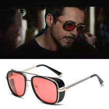 Load image into Gallery viewer, Iron Man 3 Matsuda TONY stark Sunglasses Men Rossi Coating retro Vintage Designer Sun glasses Oculos Masculino Gafas del UV400