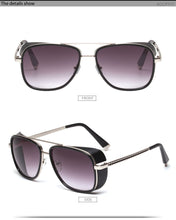 Load image into Gallery viewer, Iron Man 3 Matsuda Tony Stark Sunglasses 2022 brand designer driving glasses vintage pilot sun glasses Oculos masculino De Sol