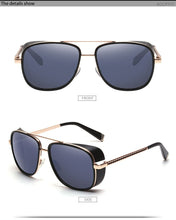 Load image into Gallery viewer, Iron Man 3 Matsuda Tony Stark Sunglasses 2022 brand designer driving glasses vintage pilot sun glasses Oculos masculino De Sol