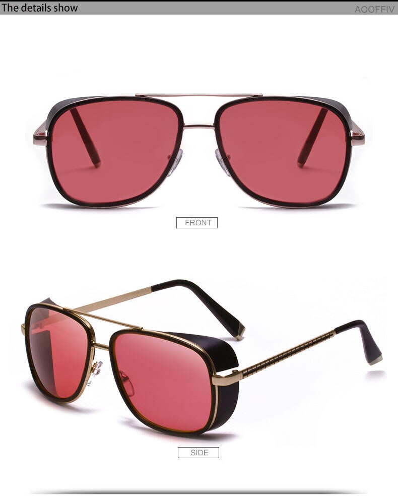 Iron Man 3 Matsuda Tony Stark Sunglasses 2022 brand designer driving g Cinily