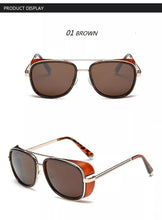 Load image into Gallery viewer, Iron Man 3 TONY stark Sunglasses Men Women Coating Vintage Brand Design Sun glasses retro Shades Windproof Goggles Oculos De Sol