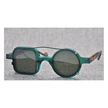 Load image into Gallery viewer, Iron Man  Vintage Acetate 2 In 1 Clip On Glasses Frame Men Women Prescription Optical Myopia Eyeglasses Frame Eyewear