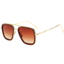 Load image into Gallery viewer, Iron Man Pilot Sunglasses Men Women Shades Uv400 Vintage Glasses 50956