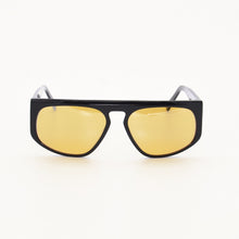 Load image into Gallery viewer, Iron Man Robert Downey.Jr Sunglasses Oversized Sunglasses for Men Yellow Sunglasses Mens Blue Lens UV Protection Driving Shades