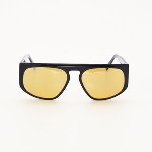 Iron Man Robert Downey.Jr Sunglasses Oversized Sunglasses for Men Yellow Sunglasses Mens Blue Lens UV Protection Driving Shades