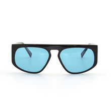 Load image into Gallery viewer, Iron Man Robert Downey.Jr Sunglasses Oversized Sunglasses for Men Yellow Sunglasses Mens Blue Lens UV Protection Driving Shades