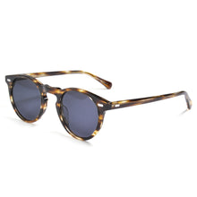 Load image into Gallery viewer, Iron Man Robert Downey. Jr Sunglasses Purple Lens Vintage Round Sun Glasses for Men UV Protection Polarized Driving Shades Women
