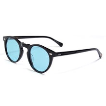Load image into Gallery viewer, Iron Man Robert Downey. Jr Sunglasses Purple Lens Vintage Round Sun Glasses for Men UV Protection Polarized Driving Shades Women