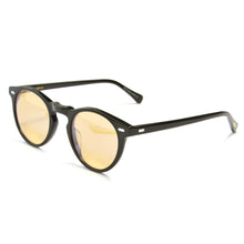 Load image into Gallery viewer, Iron Man Robert Downey. Jr Sunglasses Purple Lens Vintage Round Sun Glasses for Men UV Protection Polarized Driving Shades Women
