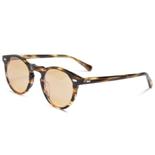 Load image into Gallery viewer, Iron Man Robert Downey. Jr Sunglasses Purple Lens Vintage Round Sun Glasses for Men UV Protection Polarized Driving Shades Women