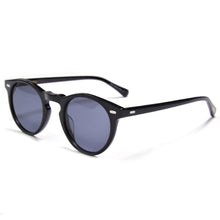 Load image into Gallery viewer, Iron Man Robert Downey. Jr Sunglasses Purple Lens Vintage Round Sun Glasses for Men UV Protection Polarized Driving Shades Women