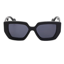 Load image into Gallery viewer, Irregular Black Square Sunglasses Men Milan Week 2023  Designer Brand Celebrity Shades Thick Frame Glasses UV400