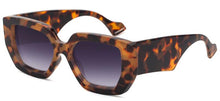 Load image into Gallery viewer, Irregular Black Square Sunglasses Men Milan Week 2023  Designer Brand Celebrity Shades Thick Frame Glasses UV400