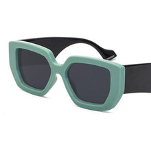 Load image into Gallery viewer, Irregular Black Square Sunglasses Men Milan Week 2023  Designer Brand Celebrity Shades Thick Frame Glasses UV400