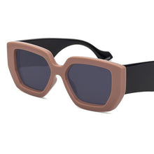 Load image into Gallery viewer, Irregular Black Square Sunglasses Men Milan Week 2023  Designer Brand Celebrity Shades Thick Frame Glasses UV400