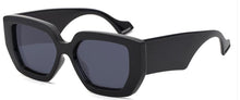 Load image into Gallery viewer, Irregular Black Square Sunglasses Men Milan Week 2023  Designer Brand Celebrity Shades Thick Frame Glasses UV400