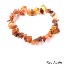 Carica l'immagine nel visualizzatore di Gallery, Irregular Red Agate Bracelet For Silmming Gravel Natural Quartz Bracelet Femme Bohemian Charm Stone Bracelets For Women 00