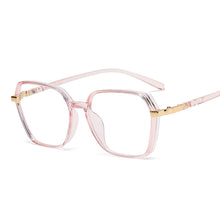 Carica l&#39;immagine nel visualizzatore di Gallery, Occhiali quadrati irregolari Montatura per occhiali Occhiali poligonali Occhiali con lenti trasparenti Occhiali da vista anti-luce blu