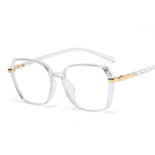 Carica l&#39;immagine nel visualizzatore di Gallery, Occhiali quadrati irregolari Montatura per occhiali Occhiali poligonali Occhiali con lenti trasparenti Occhiali da vista anti-luce blu