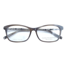 Load image into Gallery viewer, Italy Design Progressive Glasses Frames for Women Iconic Luxry Decorated with Famous Brand Crystals Flexible Hinge