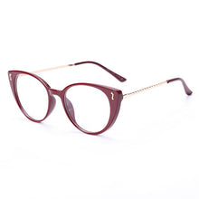 Load image into Gallery viewer, JASPEER Retro Cat Eye Glasses Frames Women Square Eye Glasses Frames Men Eyeglasses Optical Frames Customized Glassess Eyewear