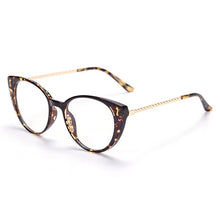 Load image into Gallery viewer, JASPEER Retro Cat Eye Glasses Frames Women Square Eye Glasses Frames Men Eyeglasses Optical Frames Customized Glassess Eyewear