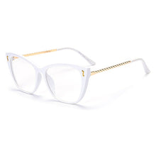 Load image into Gallery viewer, JASPEER Retro Cat Eye Glasses Frames Women Square Eye Glasses Frames Men Eyeglasses Optical Frames Customized Glassess Eyewear
