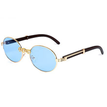 Load image into Gallery viewer, JASPEER Rhinestone Vintage Sunglasses Women Luxury Diamond Retro Sunglasses Men Brand Designer Round Sunglasses Women Eyewear