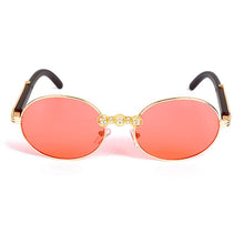 Load image into Gallery viewer, JASPEER Rhinestone Vintage Sunglasses Women Luxury Diamond Retro Sunglasses Men Brand Designer Round Sunglasses Women Eyewear