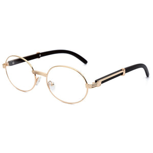 JASPEER Round Sunglasses Women Small Frame Classic Sun Glasses Yellow Blue Lens Men Steampunk Eyeglasses Retro Shades Eyewear