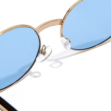 Carica l&#39;immagine nel visualizzatore di Gallery, JASPEER Round Sunglasses Women Small Frame Classic Sun Glasses Yellow Blue Lens Men Steampunk Eyeglasses Retro Shades Eyewear