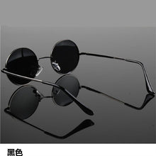Load image into Gallery viewer, JAXIN Retro round sunglasses women personality glasses men eye protection polarized oculos de sol masculino UV400 gafas