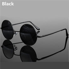 Load image into Gallery viewer, JAXIN Retro round sunglasses women personality glasses men eye protection polarized oculos de sol masculino UV400 gafas