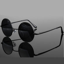 Load image into Gallery viewer, JAXIN Retro round sunglasses women personality glasses men eye protection polarized oculos de sol masculino UV400 gafas