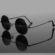 Load image into Gallery viewer, JAXIN Retro round sunglasses women personality glasses men eye protection polarized oculos de sol masculino UV400 gafas