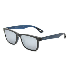 JEANS CLUB Occhiali da vista con montatura grande con lenti polarizzate Occhiali da vista ULTEM full frame stile uomo quadrato da donna