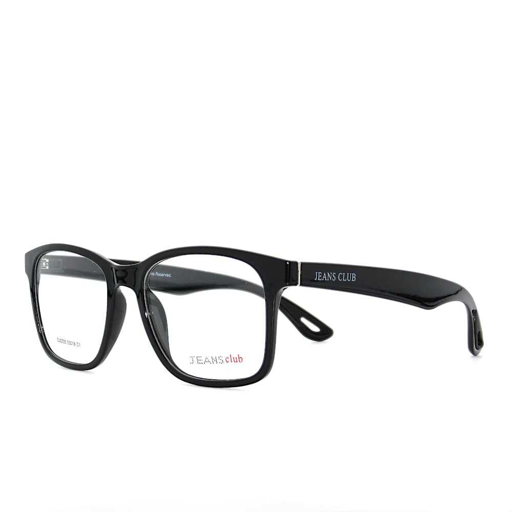 JEANS CLUB Classic Square Big Frame Optical Glasses Frames With Polarized Driving Outdoor Sport  Glasses