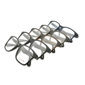 JEANS CLUB Classic Square Big Frame Optical Glasses Frames With Polarized Driving Outdoor Sport  Glasses