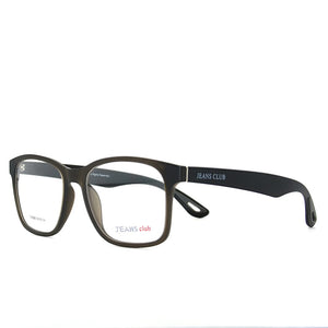 JEANS CLUB Classic Square Big Frame Optical Glasses Frames With Polarized Driving Outdoor Sport  Glasses