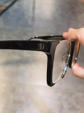 Carica l&#39;immagine nel visualizzatore di Gallery, JIANDAN Mens And Females Black Frame Thick Frame Retro Plate Big Face Widened Myopic Frame Blue Light Protection