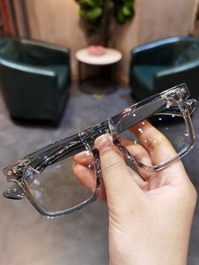 JIANDAN Oversize Big Retro Frame For Men Or Women Unsex Glasses Anti Blue Light Lens