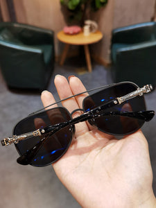 JIANDAN Sunglasses Toad Mirror Retro Driving Special For Men And Women Big Face Widened Myopia Lens Prescription