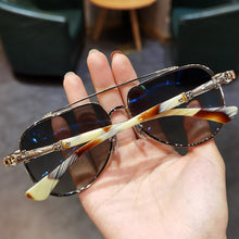 Load image into Gallery viewer, JIANDAN Sunglasses Toad Mirror Retro Driving Special For Men And Women Big Face Widened Myopia Lens Prescription