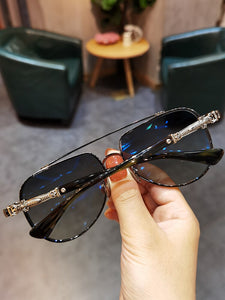 JIANDAN Sunglasses Toad Mirror Retro Driving Special For Men And Women Big Face Widened Myopia Lens Prescription