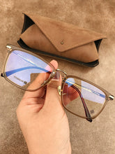 Load image into Gallery viewer, JIANDAN Tide Style Eyeglass Frame Men And Women Retro Fat Large Size Pure Titanium Super Light Frame Anti-Blue Light Glasses