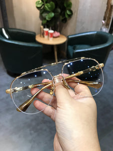 JIANDAN Tide Style Eyeglass Frame Retro Men And Women Super Light Big Frame Fat Widened Frame Anti-Blue Light Glasses