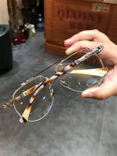 Load image into Gallery viewer, JIANDAN Tide Style Eyeglass Frame Retro Men And Women Super Light Big Frame Fat Widened Frame Anti-Blue Light Glasses